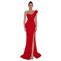 Women's Ruffle Bodycon Sexy Classic Evening Gown
