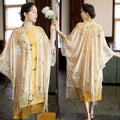 Women's Ethnic Shawl + Cape 2026 - Red