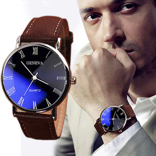 Factory Direct La Horse Numbers Side Boys Men Student Formal Casual Fashionable Trendy Gift Watch Dial
