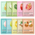 facial mask 25g sadoer plant fruit facial mask sheet foreign trade live broadcast skin care products