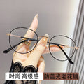 Gold Silk Presbyopia Glasses Exquisite Stylish Brightening Fashionable Single Vision Women Older Adults Youthful Protective Reading Glasses