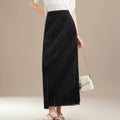 Office Fashion Pleated Fringe Heavy Skirt