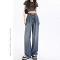 Slimming Relaxed High Waist Pleated Drapey Loose Pants