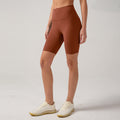 brushed five-point lulu yoga pants for women without embarrassing lines, high-waisted outdoor cyclin