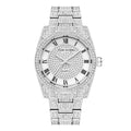 PINTIME / Item Time TikTok Hot Sale Mens Watch Rhinestone Full Diamond Shell Dial Waterproof Glow Quartz Watch