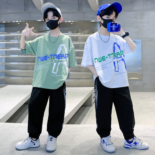Boys' Short Sleeve Sports 2-Piece Set