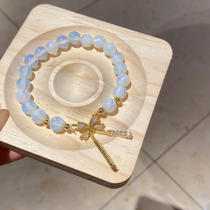 Chinese-Style Tiger's Eye Beaded Bracelet - view 9
