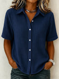 Summer Casual Cotton Shirt