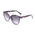 Round Cat-Eye Women New Fashionable Contrast Sunshade Glasses Western Retro Men ins Premium Sunglasses
