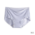 50支莫代尔中腰女士内裤女7A聚乳酸透气抑菌裆蕾丝边女生三角裤头