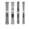 Custom Unisex 7 Bead Steel Band Fits Tissot Western Longines 5 Links Stainless Flat Opening Precision Steel Watch Band