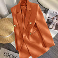 Women's Fall Korean School Loose Blazer + Top 2026 | Casual Blouse - Houndstooth Pants