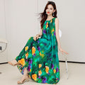 High-End Cotton Bohemian Beach Dress, 2026 Early Summer