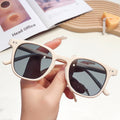 2023 New Influencer Women Sunglasses UV-Proof Retro Men Sunglasses Korean Fashionable Street Snap Sunshade Glasses