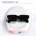 Western Small-Frame Sunshade Glasses New Square Trendy Outfit Full-Frame Men Sunglasses Sir Fashionable Versatile Women Sunglasses