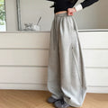 Girls' Rivet Curved-Leg Wide-Leg Sweatpants