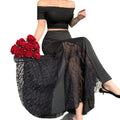Fashion Sexy Lace High Waist Patchwork Skirt