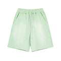 ARTIE Men's Spring/Summer Retro Brushed 360G Distressed Washed Loose Fit Shorts