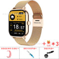 Fits Smart Watch Band Beige Lily Steel Band Size 20mm Y13H9M10