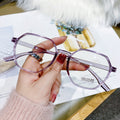 Anti-Blue-Light Reading Men Fashionable Style Youthful Polygon Fashionable Elegant Mom Women Factory Wholesale Reading Glasses