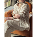Spring Old Money Elegant Sun-Protection Loose Shirt 2-Piece Set