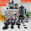 3L 8-in-1 Commercial Blender - Stainless Steel, Pure Copper Motor