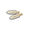 Premium Polish Light Acrylic Acetate Hair Clip Women Invisible Dispatch Card Side Fringe Baby Hair Duck Bill Edge Clip Hair Accessory Custom