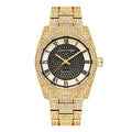 PINTIME / Item Time TikTok Hot Sale Mens Watch Rhinestone Full Diamond Shell Dial Waterproof Glow Quartz Watch