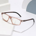 Light-Changing Prescription Sunglasses Spring Temple Aluminum Magnesium Style Anti-Blue Outdoor Sports Cycling Glasses Student Prescription Glasses