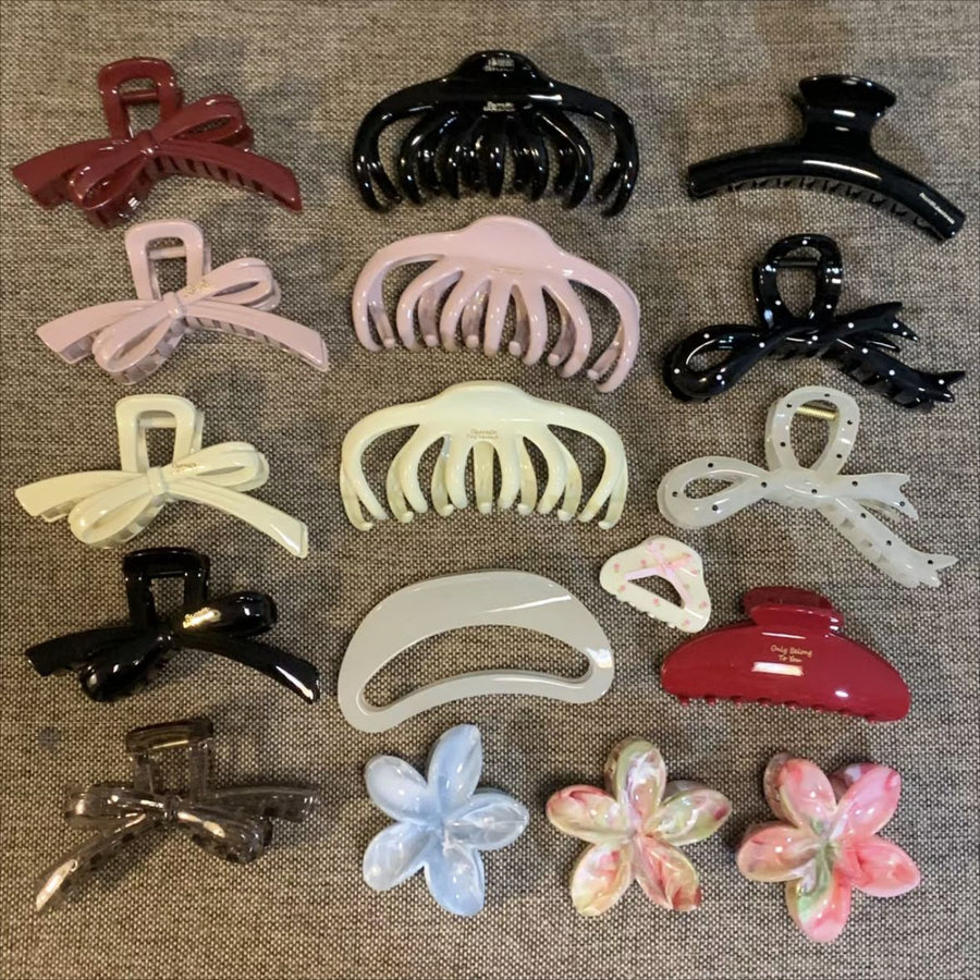 Korean Minimalist Everyday Hair Claw Clip - view 4