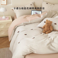 Baby Bear lan / 1.2m Bed - 3-Piece Flat Sheet - 150x200cm