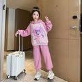 Kuromi Girls' Sequin Color-Changing Hoodie Two-Piece Set - Fall 2026