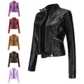 Women's Fall Stand Collar Lightweight Cropped Jacket 2026 | Trendy Jacket - Black