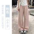 american quick-drying overalls for women 2026 summer thin loose high-waist casual wide-leg sports pa