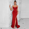 Women's Strapless A-Line Sexy Evening Gown