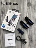 Clip-On Wireless Microphone - 1-to-2, Noise Cancelling Live
