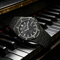 Export Bestseller Watch Men Fashionable Formal Light Luxury Frost Gold Glow Waterproof Steel Band Quartz Watch Factory Drop Ship