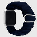 Fits iwatch Apple Samsung Sliding Clasp Band Hair Tie Smart Capable Adjustable Watch Textile Fabric Band