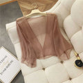Women's Beach Sheer Sun Protection Shawl Cardigan