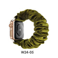 For appleiwatch Watch Band Overseas Fall/Winter Large Cord Hair Tie Velvet Apple Band Velvet Fashionable