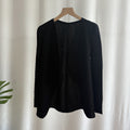 Spring Fashion Slimming Pleated Loose Cardigan + Jacket + Top