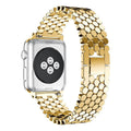 Fits Apple iwatch1-8 Third Gen Metal Fish Scale Chain Style Apple Band