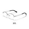 Beesfen 202406ZM Old Money Style Glasses Frame Women Grayscale Pure Titanium Frame Bare Face Frame With Prescription Glasses