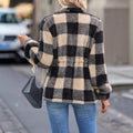 Fall-Winter Slimming Versatile Petite Wool Stand Collar Waist-Tie Jacket + Top