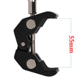 Large crab claw clamp metal Q-shaped fixed clamp magic arm universal adjustment bracket pipe clamp photographic equipment vigorous clamp