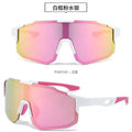 Iridescent Photochromic Sport Sunglasses - Big Frame