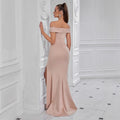 Women's Strapless V-Neck Sexy Classic Evening Gown Banquet
