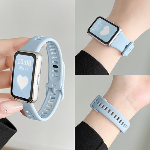 Fits Huawei Band 11 Watch Band New Silicone Solid 11nfc Version Wrist Strap Women band11pro Premium Men