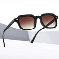 2024 New Import Square Sunglasses Western Fashionable Simple Polygon Rivet Men Sunglasses Women Glasses