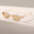 Oval Round Women Hot Girl y2k Trendy New Import Sunglasses Face-Slimming Driving Vacation Sunglasses